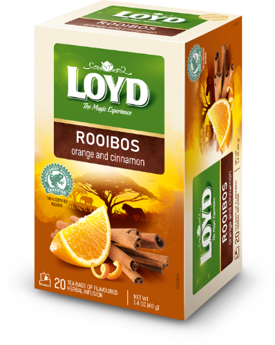 Tee LOYD apelsini- ja kaneelimaitseline 20 x 2g