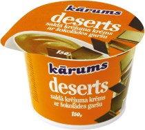 Koorekreem KARUMS, vahustatud, šokolaadi, 8%, 150g