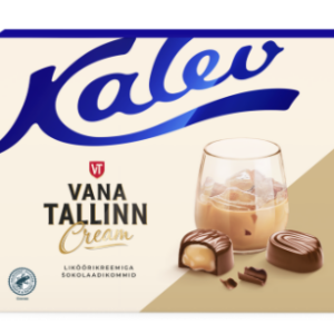 Šokolaadikommid KALEV Vana Tallinn Cream liköörikreemi täidisega 122g