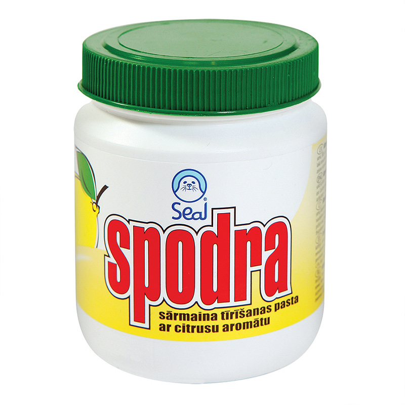 Abrasiivne puhastuspasta Spodra 350g, lemon