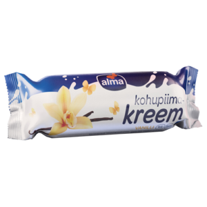 Kohupiimakreem ALMA, vanilli, 2,5%, 300g