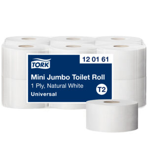 Tualettpaber Tork Mini Jumbo T2, 9,7cmx240m, 1-kih, hall 120161