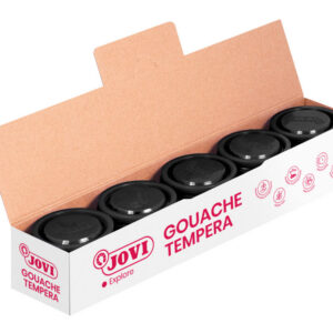 Guaššvärv JOVI Scholar, 5tk, must, 35ml