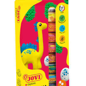 Plastiliin Jovi 10 värvi, 15g