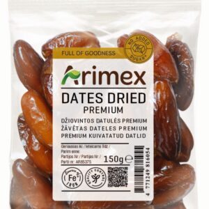 Datlid ARIMEX Premium, kuivatatud, suhkrulisandita, 150g