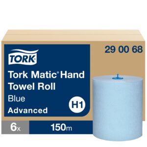 Rullpaberrätikud Tork  Advanced Matic Blue H1, 21cm x 150m, 2-kih, sinine 290068
