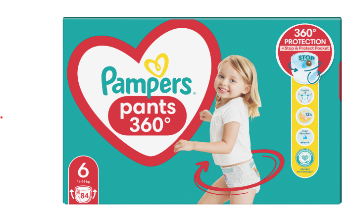 Püksmähkmed PAMPERS Mega Pack S6 84tk