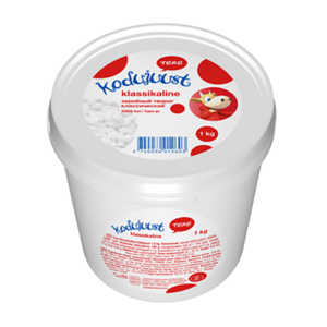 Kodujuust TERE, ämbris, 4%, 5kg