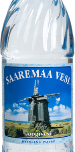 Vesi Saaremaa Naturaalne 0,5L, plast