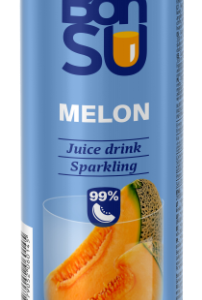 Gaseeritud melonimahl BONSU 99%, 0,33L