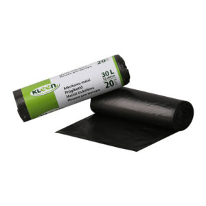 Prügikotid Multipack 30L, 20tk, 10mic, HDPE, 52x64cm, must 30