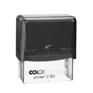 Tempel Colop Printer C60, must korpus, sinine padi