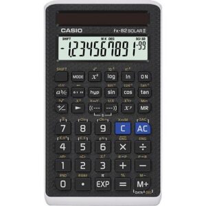 Funktsioonkalkulaator CASIO FX-82Solar II, 19 x 70 x 121 mm