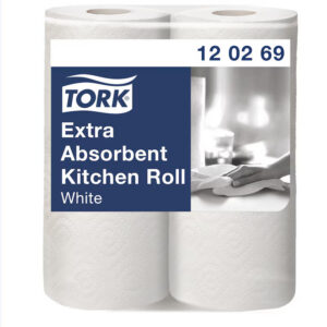 Rullpaberrätikud TORK Premium 2-kih, 24x15.4m, 64 lehte, valge, 2 tk