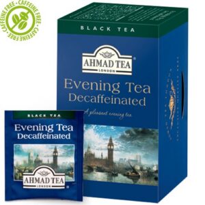 Tee Ahmad Alu English Evening, kofeiinivaba 20 tk x 2 g