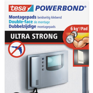 Teip kahepoolneTesa Ultra Strong ribad 6cm x 2cm, 9tk pakis