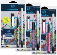 Kirjutusvahendite komplekt Schneider Glam, assortii korpus