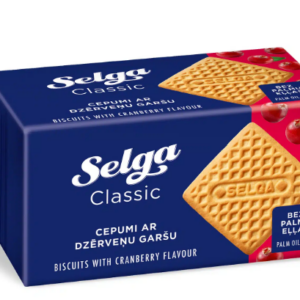 Küpsised SELGA jõhvikamaitseline 180g