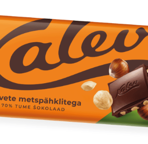 Tume šokolaad KALEV tervete metspähklitega 100g