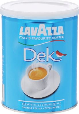 Jahvatatud kohv LAVAZZA Dek, kofeiinivaba, 250g