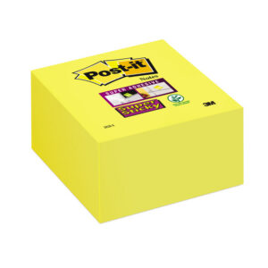 Märkmekuup Post-It Super Sticky 76x76 mm, 350 lehte, kollane