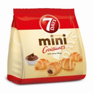 Mini croissant 7 DAYS kakaotäidisega 185g