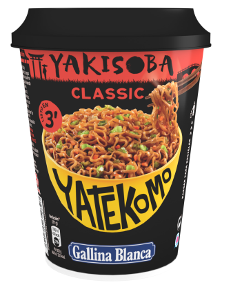 Kiirnuudlid YATEKOMO Yakisoba klassikalised, 93g