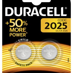 Duracell patarei DL/CR 2025 3V liitium 2tk
