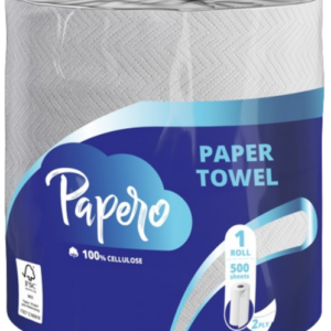 Rullkäterätik PAPERO, 2 kihti, 1 tk, 500 lehte