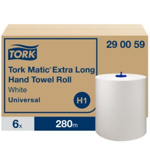 Rullpaberrätikud Tork Universal Matic Extra Long H1, 280mx21cm, 1-kih, valge 290059