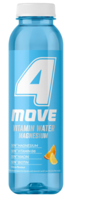 Vitamiinivesi 4MOVE magneesium + vitamiin, 0,556 l PET