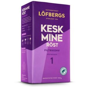 Kohv LÖFBERGS keskmine röst 500g