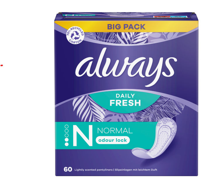 Pesukaitsmed ALWAYS Normal, 60tk