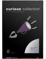 Dekoratiivpaber Curious Metallics A4/120gr, 50 lehte, ice silver 408166