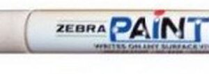 Marker permanentne Zebra Paint 3mm, valge - Image 1