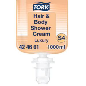 „Tork Luxury Hair and Body Shower Cream“ - luksuslik dušikreem juuste ja keha jaoks, 1000 ml