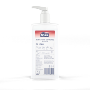 Käte desinfitseerimisvahend TORK, pumbaga, geeljas, 0,5 l, 511205.