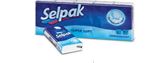 Pabertaskurätikud SELPAK Classic, 4-kihiline, 10 tk/pakis, valge