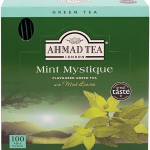 Ahmad roheline tee „Mint Mystique“, 100 fooliumümbrises teepakki