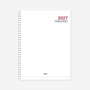 2911818001, Raamatkalender President Spiral Nädal V sisu