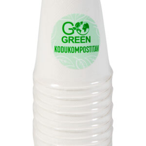 Tops 250 ml, GO GREEN, 10tk, suhkruroost