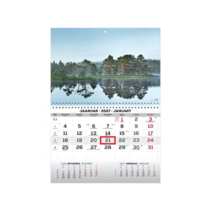 2911050001, Seinakalender Mono pilt 1
